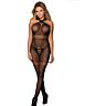 Bodystocking SUBBLIME z medsebojno povezanimi naramnicami