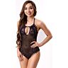 Bodystocking Livco Corsetti Daiana Crotchless z odprto mednožnico