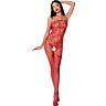 Bodystocking Passion Woman BS076 s prosojnimi detajli