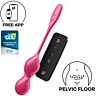 Vibracijske Kegelove Kroglice Satisfyer Love Birds 2 z aplikacijo
