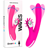 Vibrator DIVERSIA BUNNY WAVES z 'wave' funkcijo