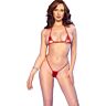 Dvodelni rdeč mikro bikini CHILIROSE CR 4900, univerzalna velikost