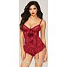 Set spodnjega perila Bustier z obliko srca