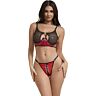 Lingerie SUBBLIME s sprednjim zadrgo