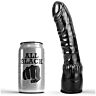 Dildo All Black 20 cm | Ergonomična zasnova za stimulacijo