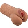 Masturbator CRAZY BULL BM-009236N-1A z dvojnimi odprtinami