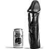 Dildo ALL BLACK 28 cm brez testisov