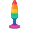 Plug anal BDSM PRIDE Twink 8,5 cm