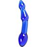 Dildo S Pleasures Crystal GAMMA z dvema koncema