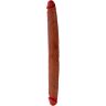 Dildo Dvojni Dong Get Real 40 cm z realističnim občutkom
