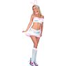 Bunny Costume Music Legs Satin Set S/M