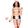 Maid Costume Chilirose CR 4846 - Seductive Design with Accessories