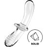 Dildo Satisfyer Crystal Double z edinstvenimi teksturami