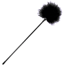 Pluma stimulatore Darkness 42 cm za občutljive dotike