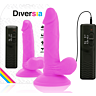 Dildo Diversia 17 cm z vibracijo
