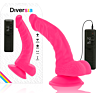 Dildo Diversia 21.5 cm z vibracijo