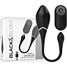 Vibrator BLACK&SILVER Jenell s daljinskim upravljalnikom