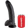 Dildo KING COCK 22.9 CM s podsuknjami