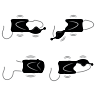 Masturbator Jamyjob Vibrastroker Dual z dvojno stimulacijo