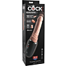 Dildo KING COCK PLUS THRUSTING COCK PRO z vibracijami, 12.7 cm