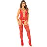 Seksi spodnje perilo LEG AVENUE Camisole in nogavice