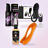 Premium komplet za pare z vibracijskim obročkom in vibratorjem za prst