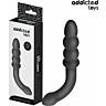 Masáže analni vibrator Addicted Toys 16,5 cm z raznolikimi kroglami