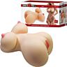 Masturbator Crazy Bull Fiona Torso z Dvojno Stimulacijo