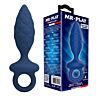 Analni plug MR PLAY s teksturirano površino in obročem