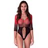 Bodystocking PASSION - BS118 z 3/4 rokavi