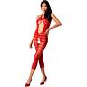 Bodystocking Passion Woman BS081 s čipkastimi detajli