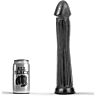 Analni Plug BDSM All Black 31 cm s prijetnim dotikom