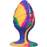 Analni čep CALEXOTICS Cheeky Largue Swirl z ventuso