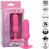 Analni plug CALEXOTICS First Time z vibracijskimi kroglicami