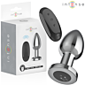 Plug anal INTENSE L z daljinskim upravljalnikom in 10 vibracijami