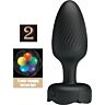 Analni plug Pretty Love Varian z LED in 10 vibracijami
