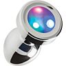 Plug anal S Pleasures Metal IRIS z LED lučmi