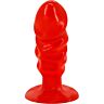 Analni plug BAILE z prisesko za unisex stimulacijo