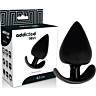 Analni plug ADDICTED TOYS 8.5 CM z realističnimi teksturami