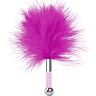 Plumero Tickler Purple z metalnim ročajem