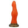 Dildo POWER MONSTERS BLAZEHEART 18.5 cm z močno sesalno podlago