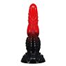 Dildo POWER MONSTERS FIRE DRAGON z močnim sesalcem