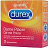 Prezo DUREX Dame Placer z reliefom in točkami