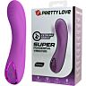Vibrador Pretty Love DJ Dick z elegantnim dizajnom