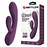 Vibrator HIGH TECH PRETTY LOVE ROSOLYN z dvojno stimulacijo