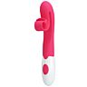 Rožnati vibrator z 30 hitrostmi za užitek