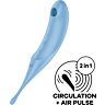Sesalec Satisfyer Twirling Pro z napredno vibracijo