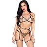 Komplet spodnjega perila Leg Avenue 89364 z vajetom