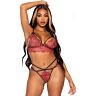 Set Lingerie Leg Avenue 81623 z subtilnim leskom