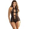 Teddy SUBBLIME BODIES Halter Neck Črna S/M